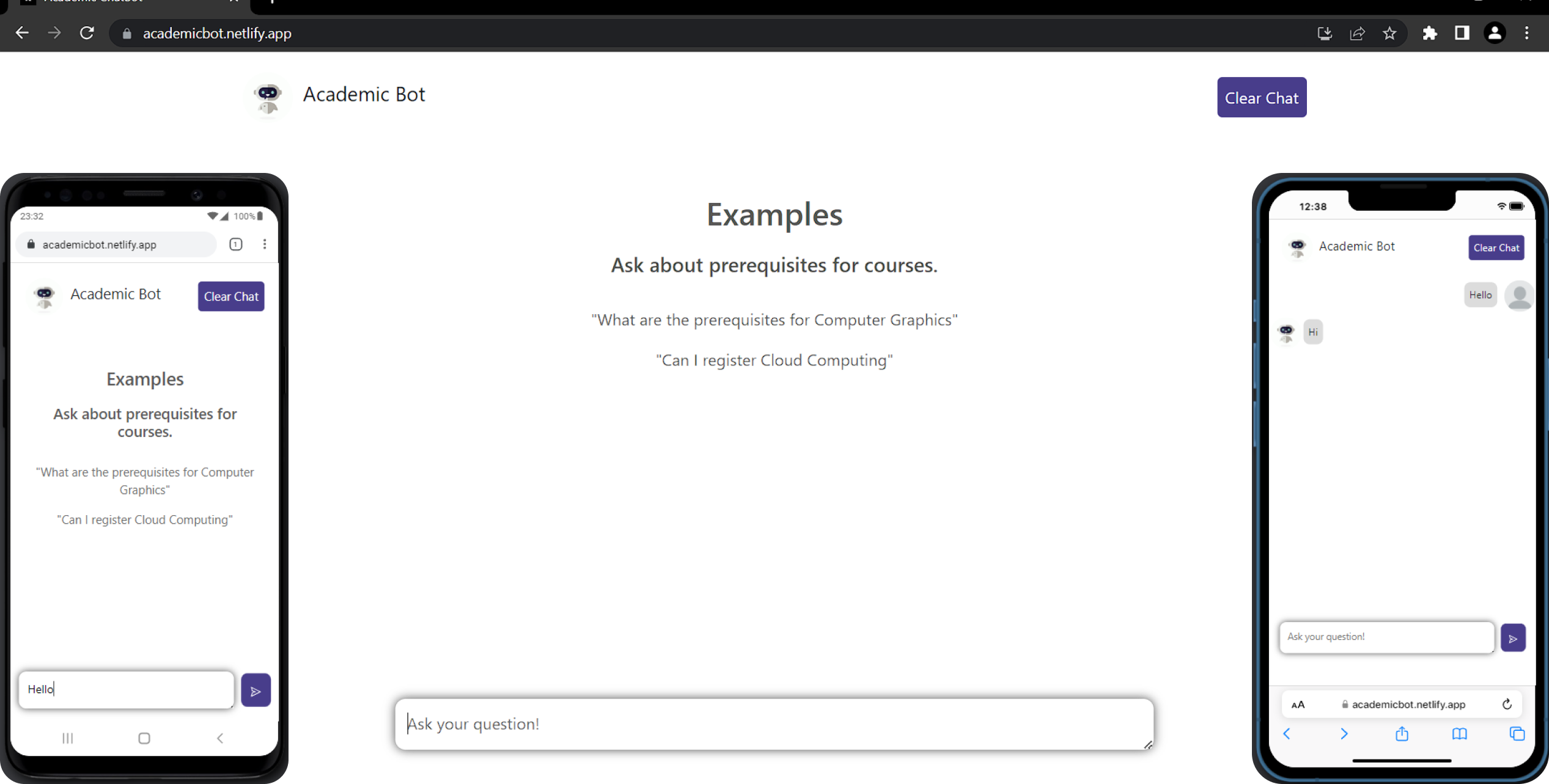Academic ChatBot